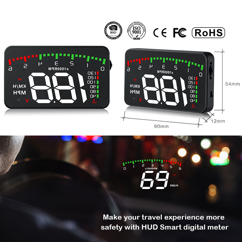 A900 Car HUD Speed Projector