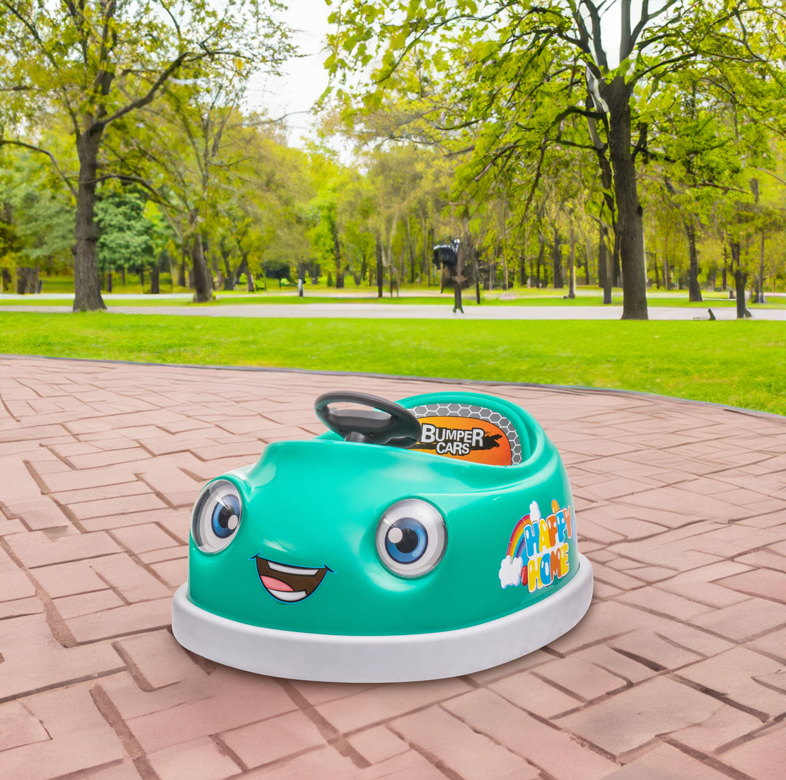 Bumper Car for Kids, 12v Dual Drive 1-6 Years Old Children&