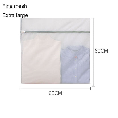 Gray laundry bag, thick and thin mesh bag, laundry for household underwear, and protective bag