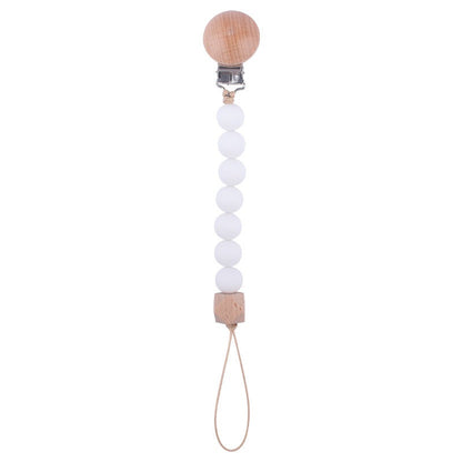 Beech Wood Pacifier Clip