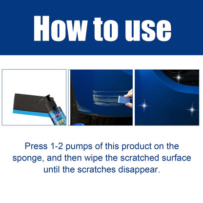 Car Scratch &amp; Swirl Remover, Car Polishing Scratch Repair Paint Curing Renovation Touch-Up Detailer