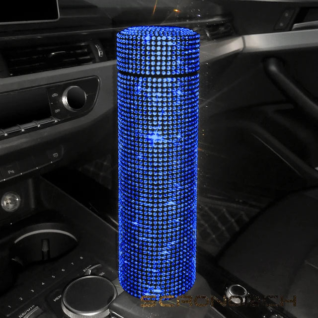 Rhinestone Insulated Travel Mug