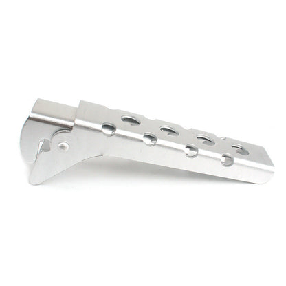 Anti scald pot clamp aluminum alloy perforated pot clamp outdoor portable hand clamp picnic barbecue kitchen tool pot handle