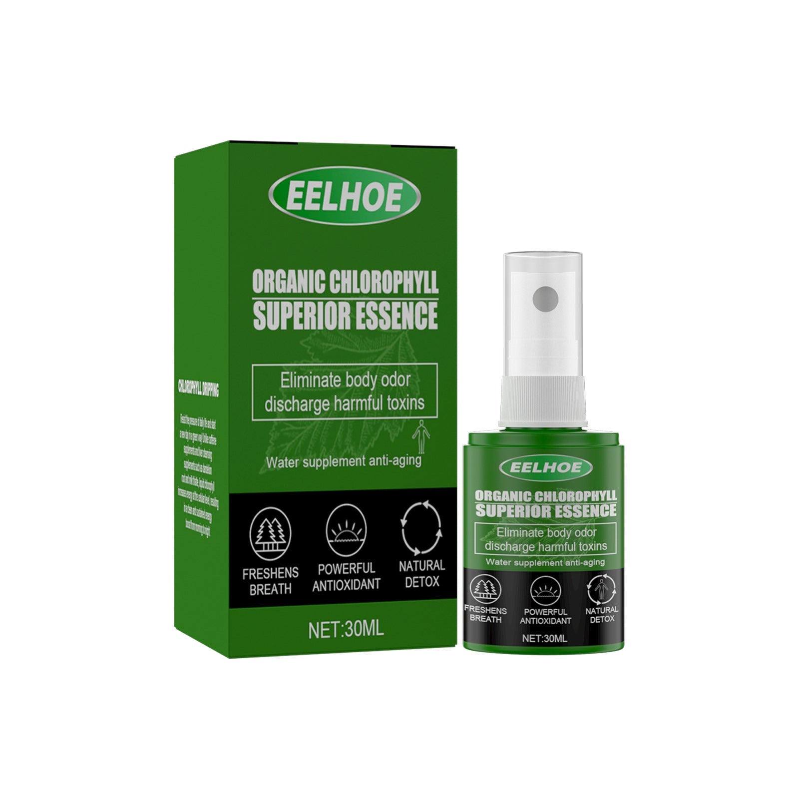 Organic Chlorophyll Superior Essence, Moist Tyra Facial Skin Firming Fade Out Fine Lines Filling Moist Skin