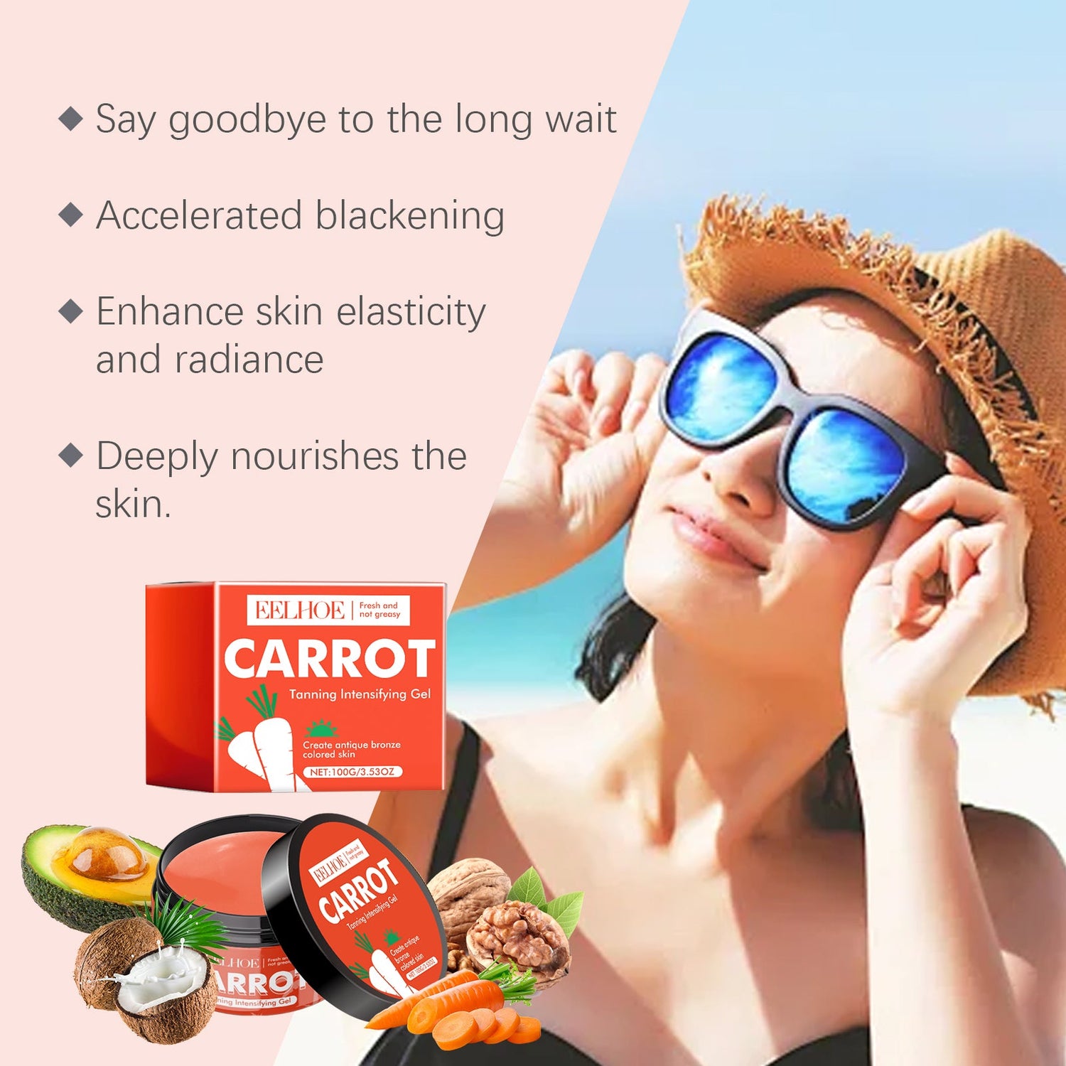 Carrot Black Skin Tone Cream