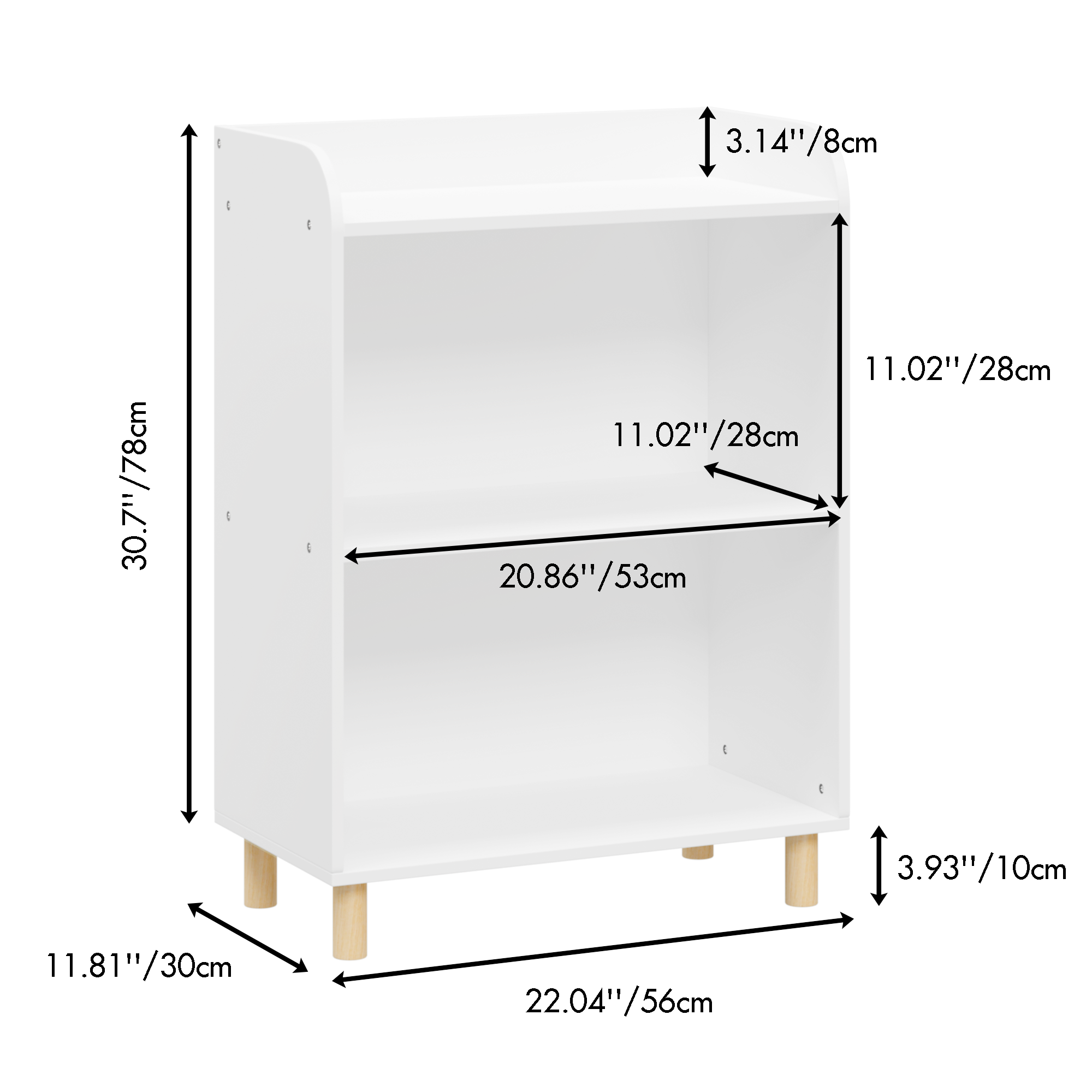 Kids 3-Tier Bookcase  Children&