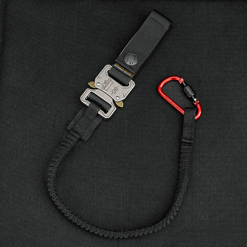 Func. tool rope, equip. tools, phone anti-loss hooks, bag &amp; pant dec. ropes