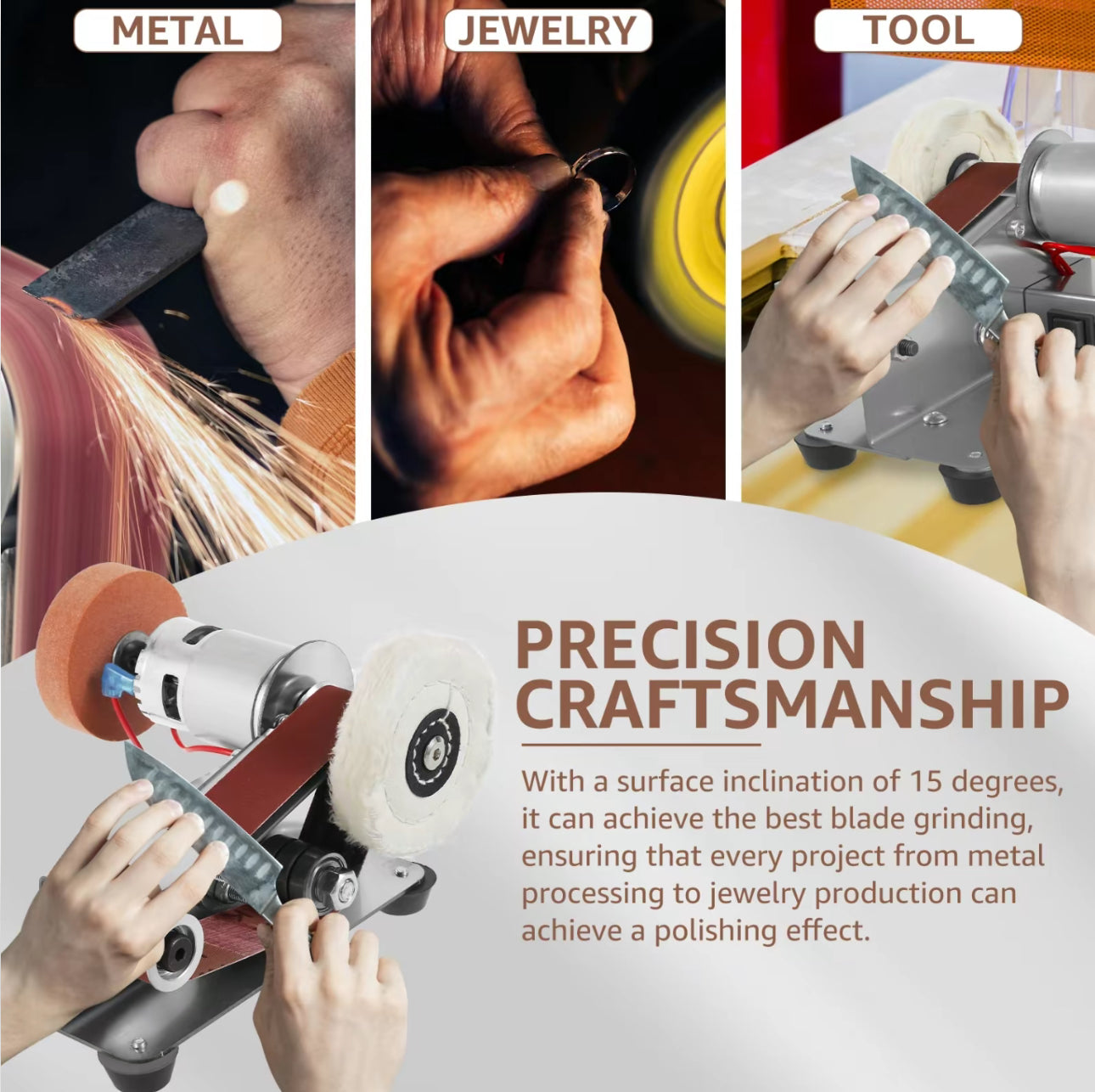 GrindMaster Mini Belt Sander