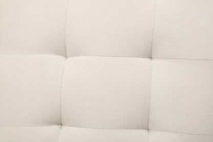 3 Fold Sofa Convertible Futon Couch sleeper sofabed Space saving loveseat Dark Gray &amp; Light Gray &amp; Beige