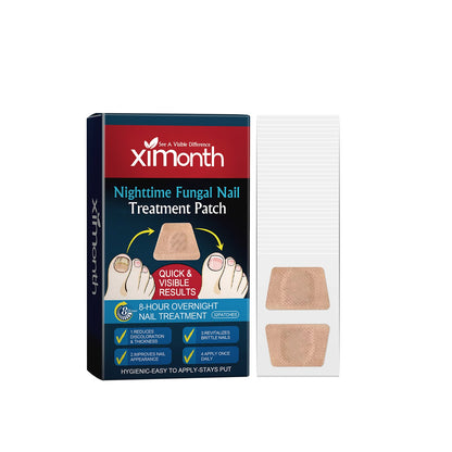 Nighttime Fungal Nail Treatment Patch, Repair Hand And Foot Inlay Rotten Nails Thickening Gray Nail Polish Care Patch