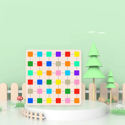 Color block capture puzzle children&