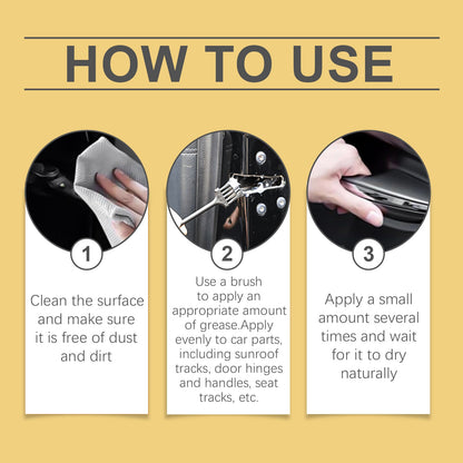 Automotive Care Grease, Automotive Parts Maintenance Multi-Function Lubrication Axle Clean Grease