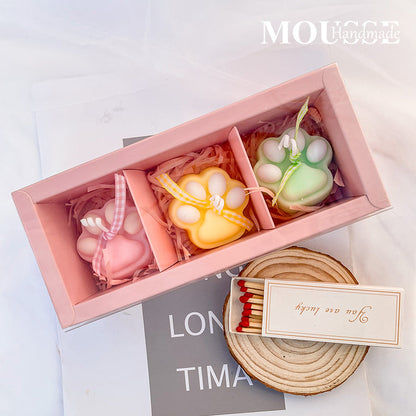 Aromatherapy Strawberry Candle Gift Box: Ideal birthday present, cute decor for girls, and perfect hand - gift for friends.