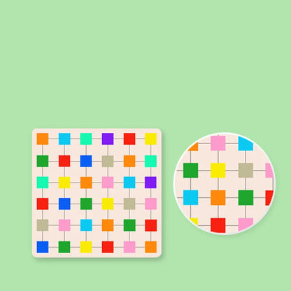 Color block capture puzzle children&