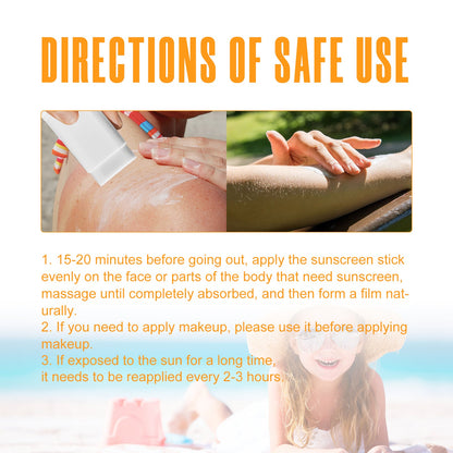 Hydrating Protection Stick Refreshing Mild Hydrating Moisturizing And Soothing Summer Protective Cream For Dry Skin