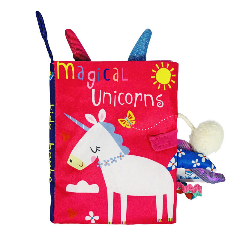 Baby toys three-dimensional cloth books that cannot be torn apart washable children&