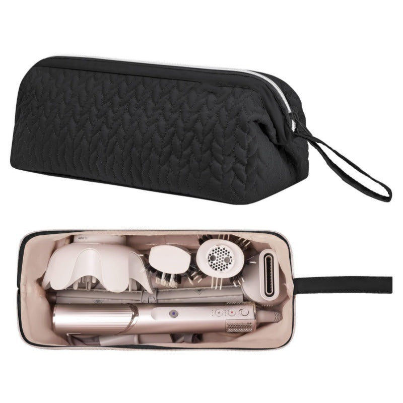 Beige Case for Dyson Airwrap &amp; Revlon Tools: Travel Bag &amp; Organizer.