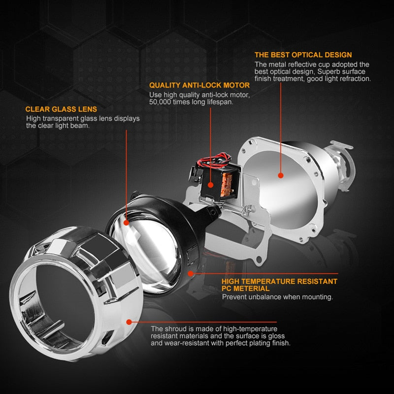 Bi-Xenon HID Projector Lens