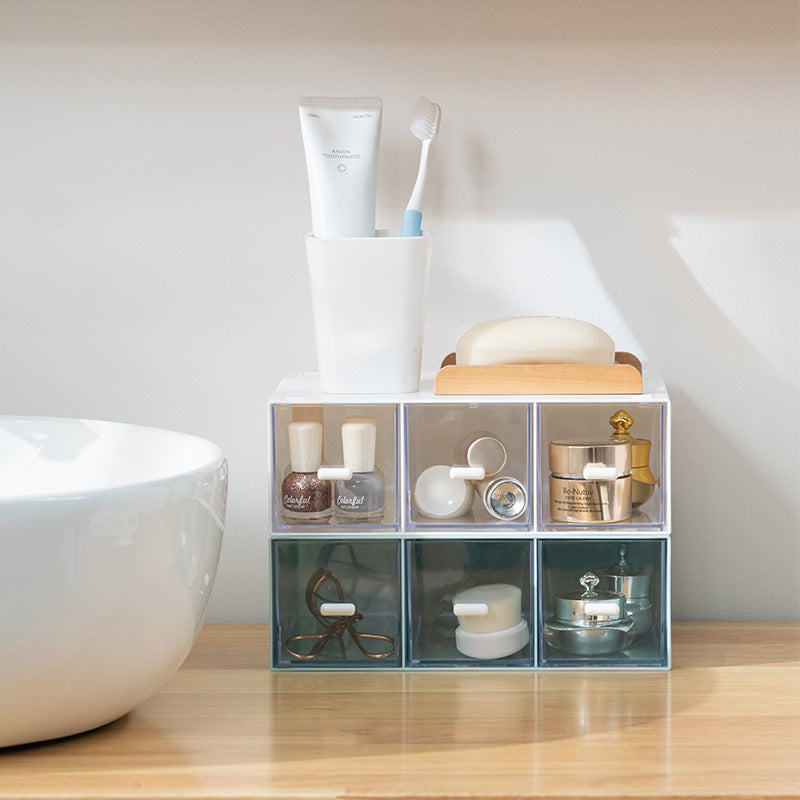 1 - drawer tea bag storage box. Great for kitchen drawers. Also suitable for storing coffee, tea &amp; sugar.