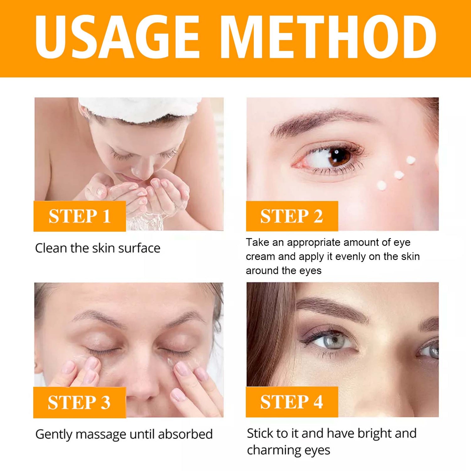 5d Peptide Anti-Wrinkle Eye Repair Cream, Fade Fine Lines Crow&
