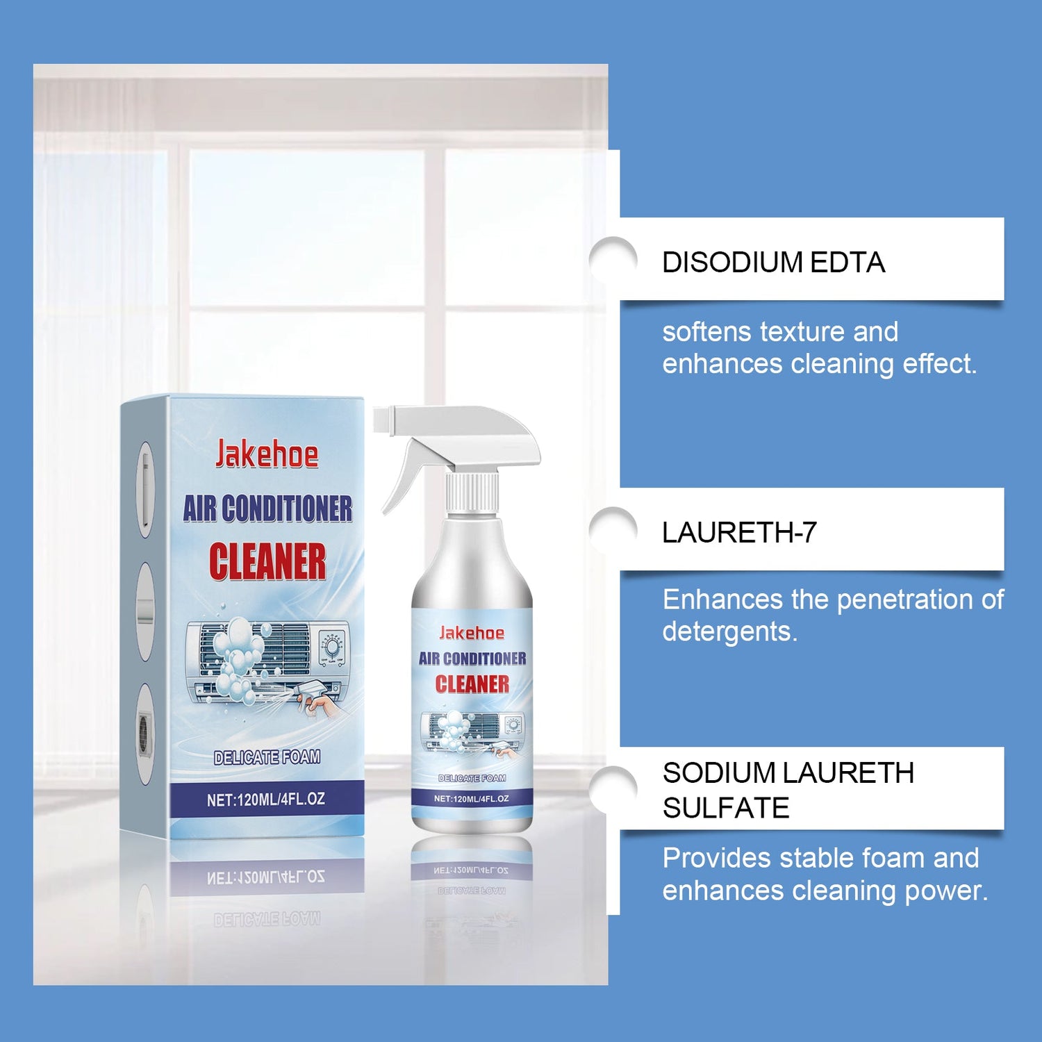 AC Bubble Decontamination Spray
