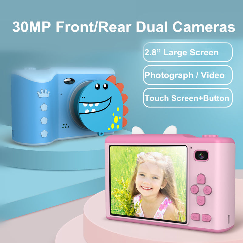 2.8 Inch HD Dual-Camera Children&