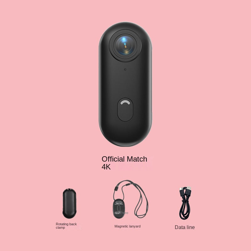 Thumb Bike Camera Magnetic Back Clip Sports Camera Thumb Recorder Pet