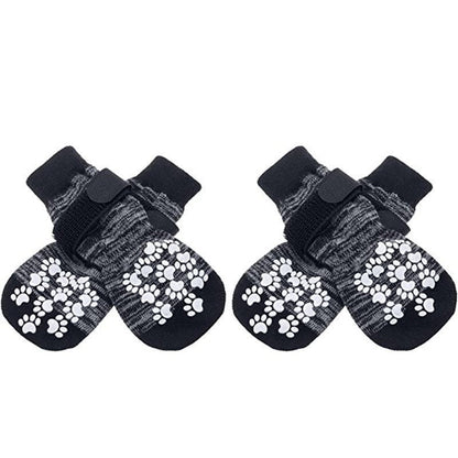 Pet socks foot covers cat and dog socks outdoor anti slip and waterproof shoes socks