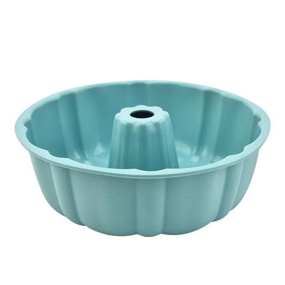 10-inch Non-Stick Silicone Bundt Pan - Multipurpose Baking Mold for Cakes, Jello &amp; Gelatin