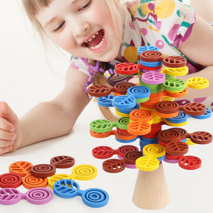 Stacking Tree Balance Building Blocks for Children&