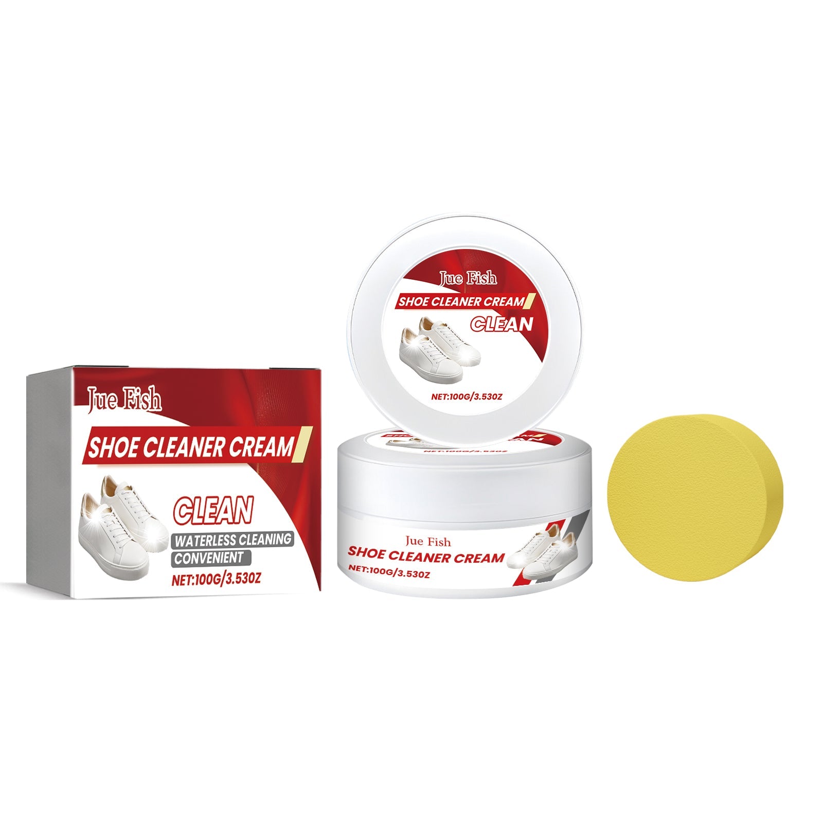 Shoe Whitening Cleaner Cream