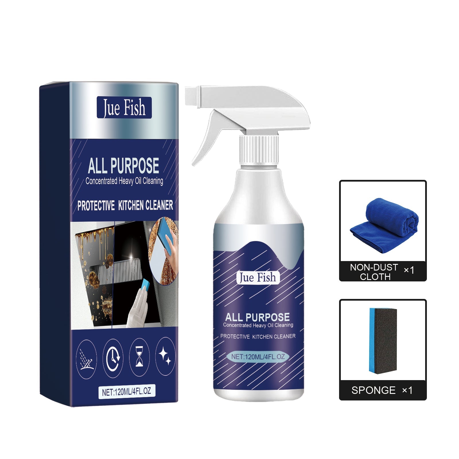 Range Hood Heavy Oil Cleaner