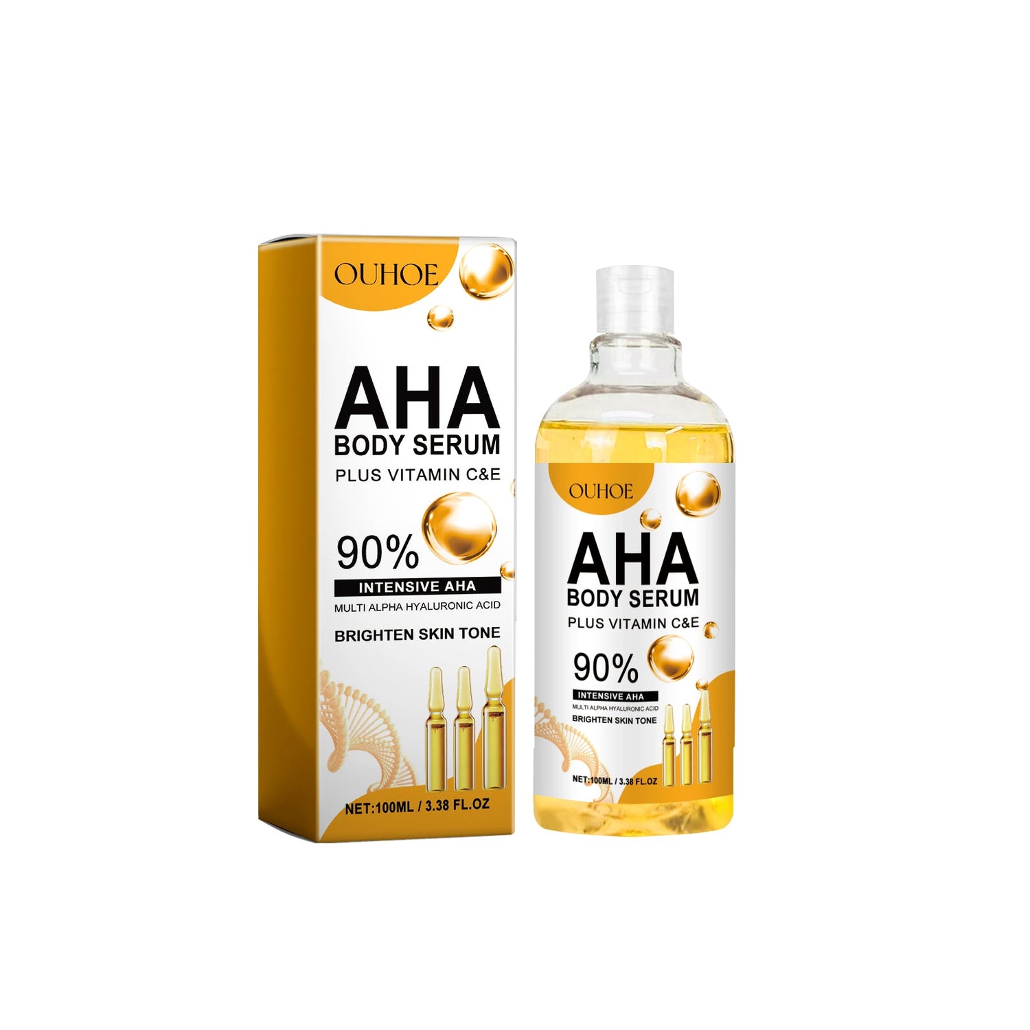 Ouhoe Fruit Acid Facial Body Essence Series, Moisturizing, Moisturizing, Brightening And Firming Skin Essence