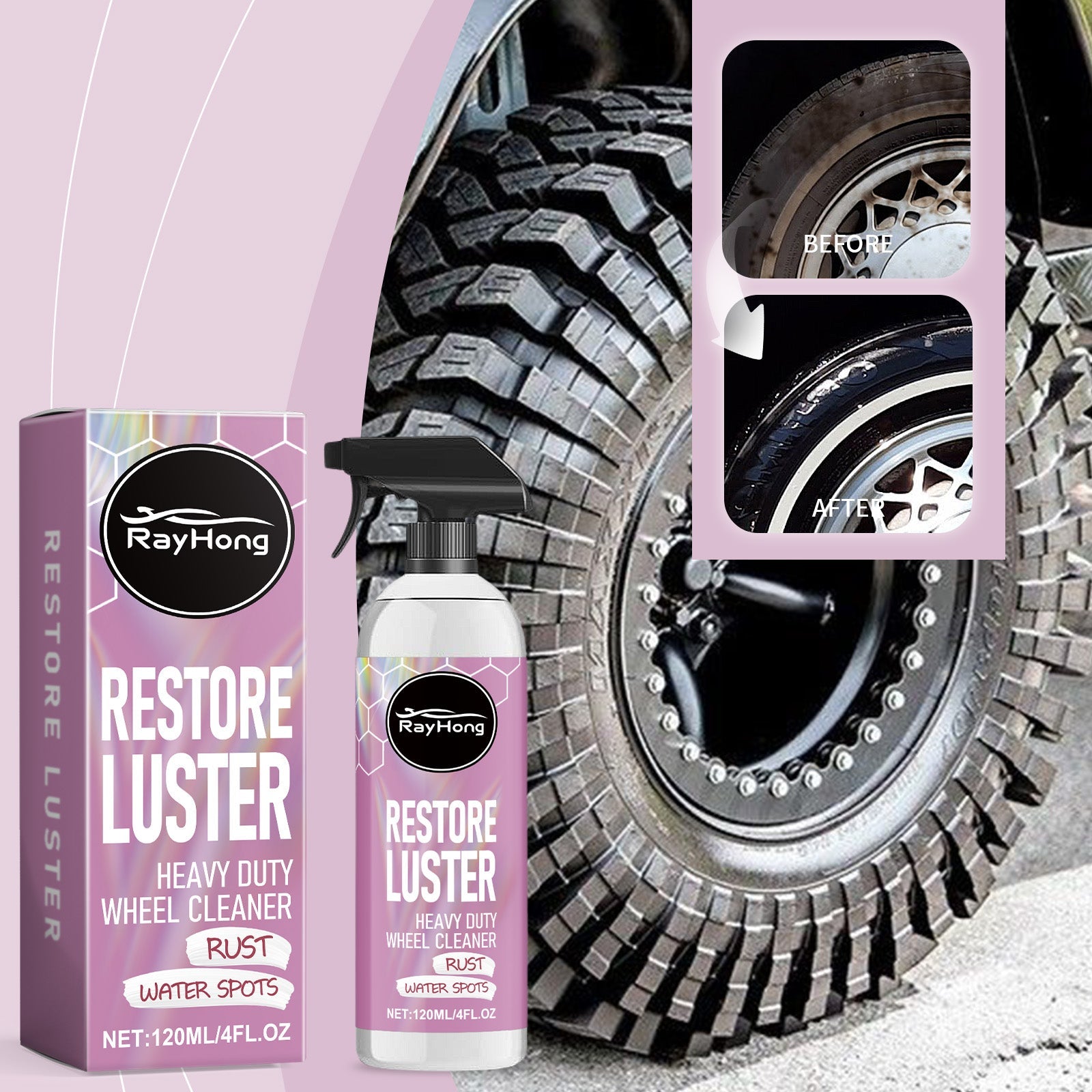 Wheel Hub Refurbishment Cleaner