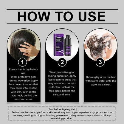 Herbal Hair Dye Shampoo
