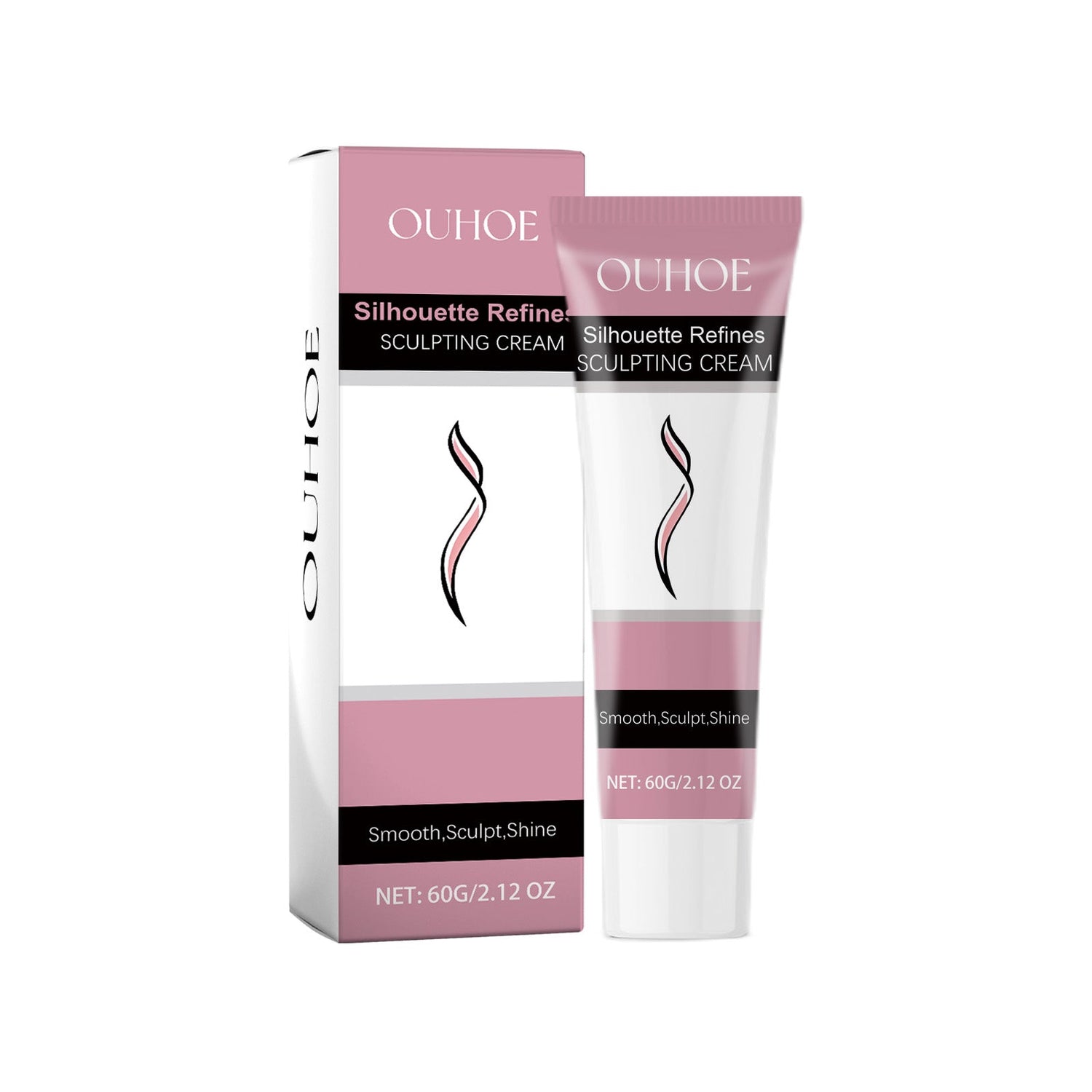 Silhouette Refines Sculpting Cream, Relax The Muscle Belly In Compact Leg Arm Proud Flesh Model Body Slimming Massage Cream