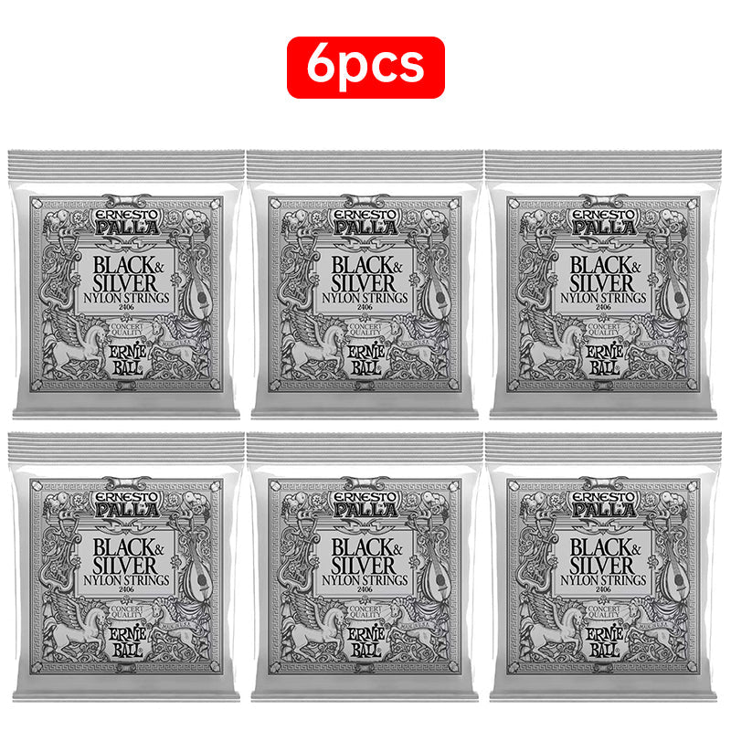 6 sets of Ernie Ball 2003-2008Folk strings，2403-2409classical strings for electric &amp; acoustic guitars