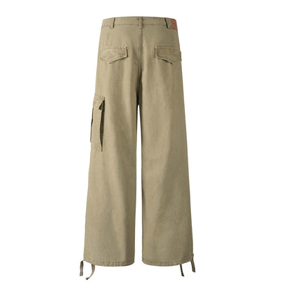 Workwear Straight Leg Long Pants Men&
