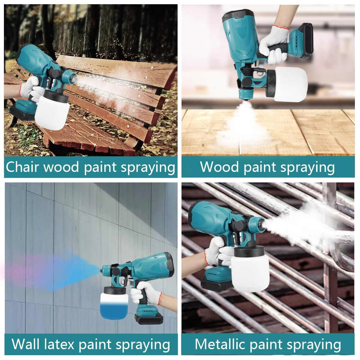 Cordless HVLP Paint Sprayer