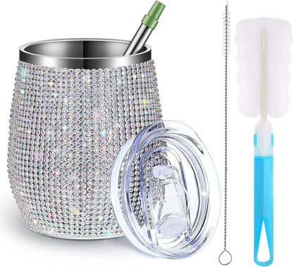 Diamond Wine Tumbler