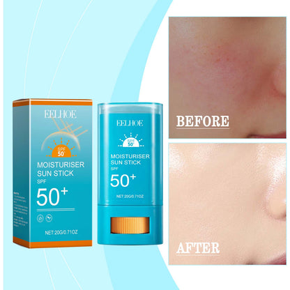 Moisturizing Protection Stick, Moisturizing Refreshing Non-Greasy Waterproof Anti-Uv Moisturizing Skin Protection Stick