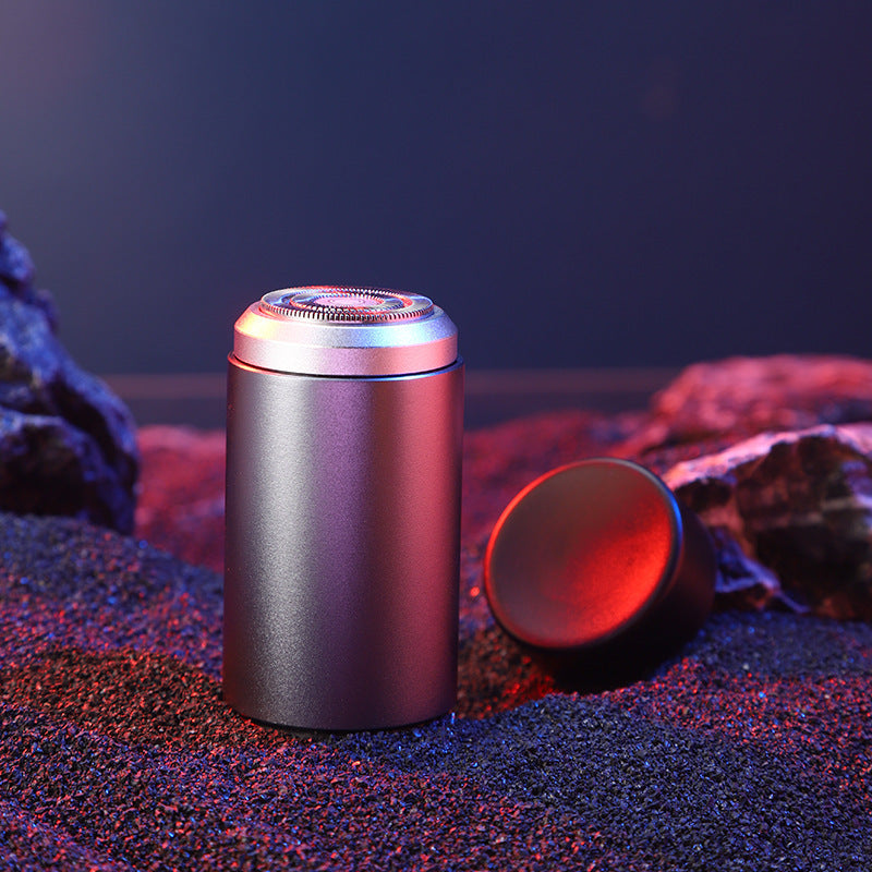 Mini Steel Cannon Travel Shaver Fully Portable Multi functional Men&