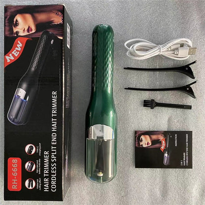 Fully automatic hair clipper, hair splitting and trimming device, multifunctional electric women&