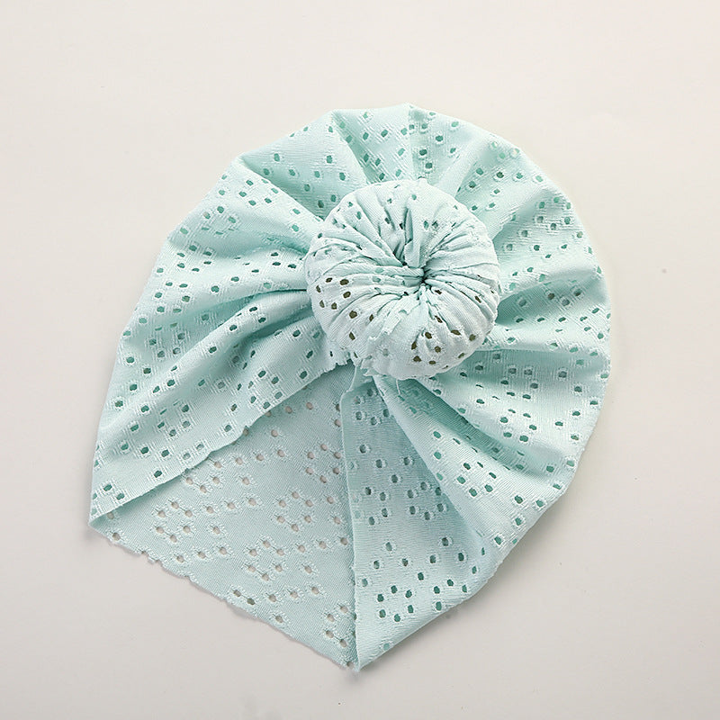 Baby Pullover Cap Cute Lace Hole Donut Baby Indian Tire Cap Children&