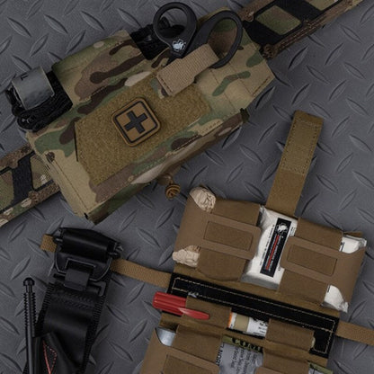 Compact Trauma Bag V3 GEN3 Style Agilit MD2 IFAK Tactical Medical First Aid Bag for Hunting Vest Plate Carrier Belt