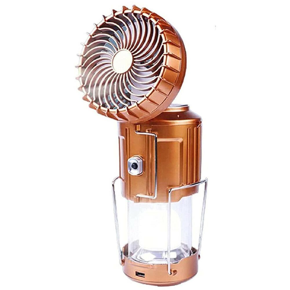 Solar LED Camping Lantern Fan