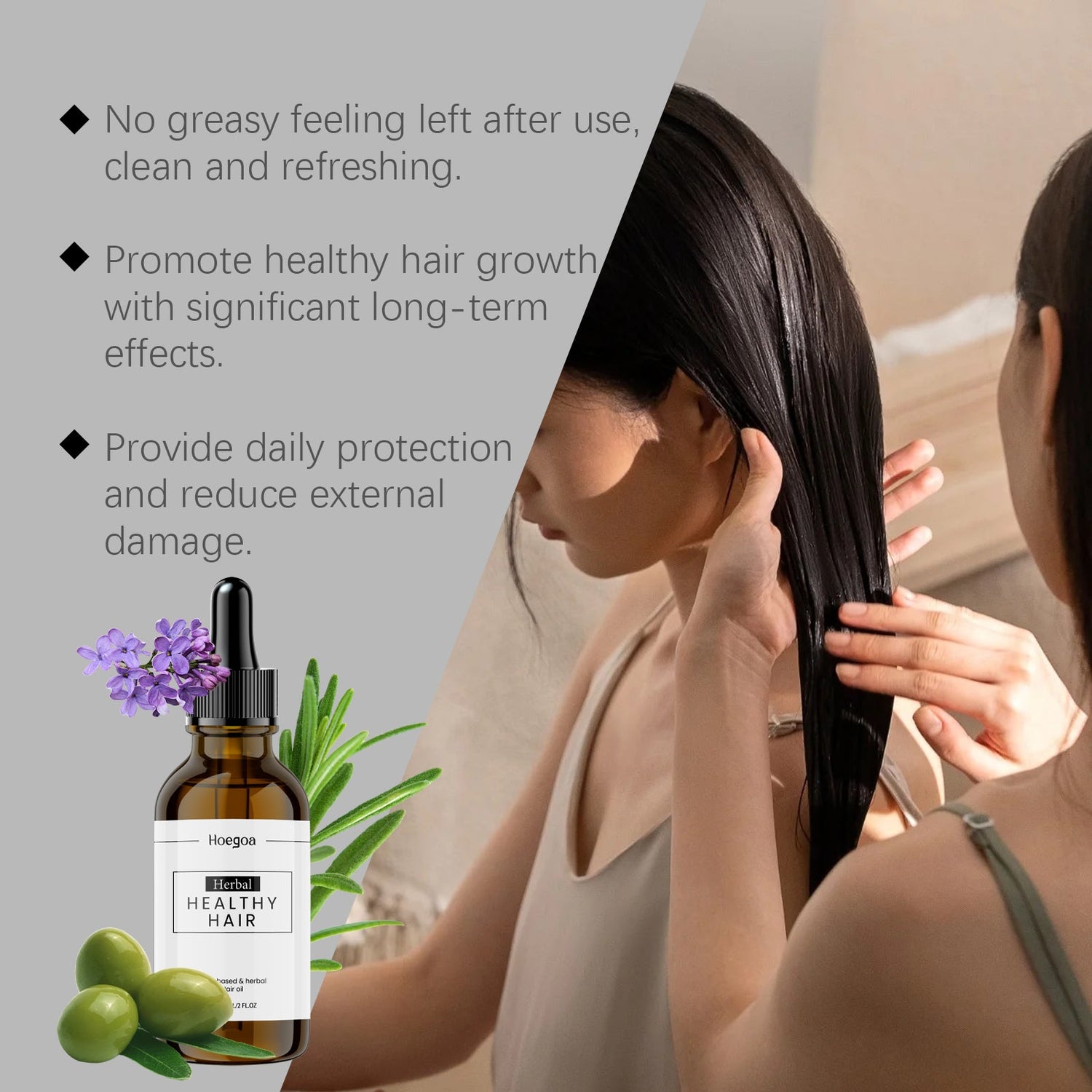 Hair Care Essential Oil Hydrating And Moisturizing Oil Nourishing Hair Gentle Scalp Care