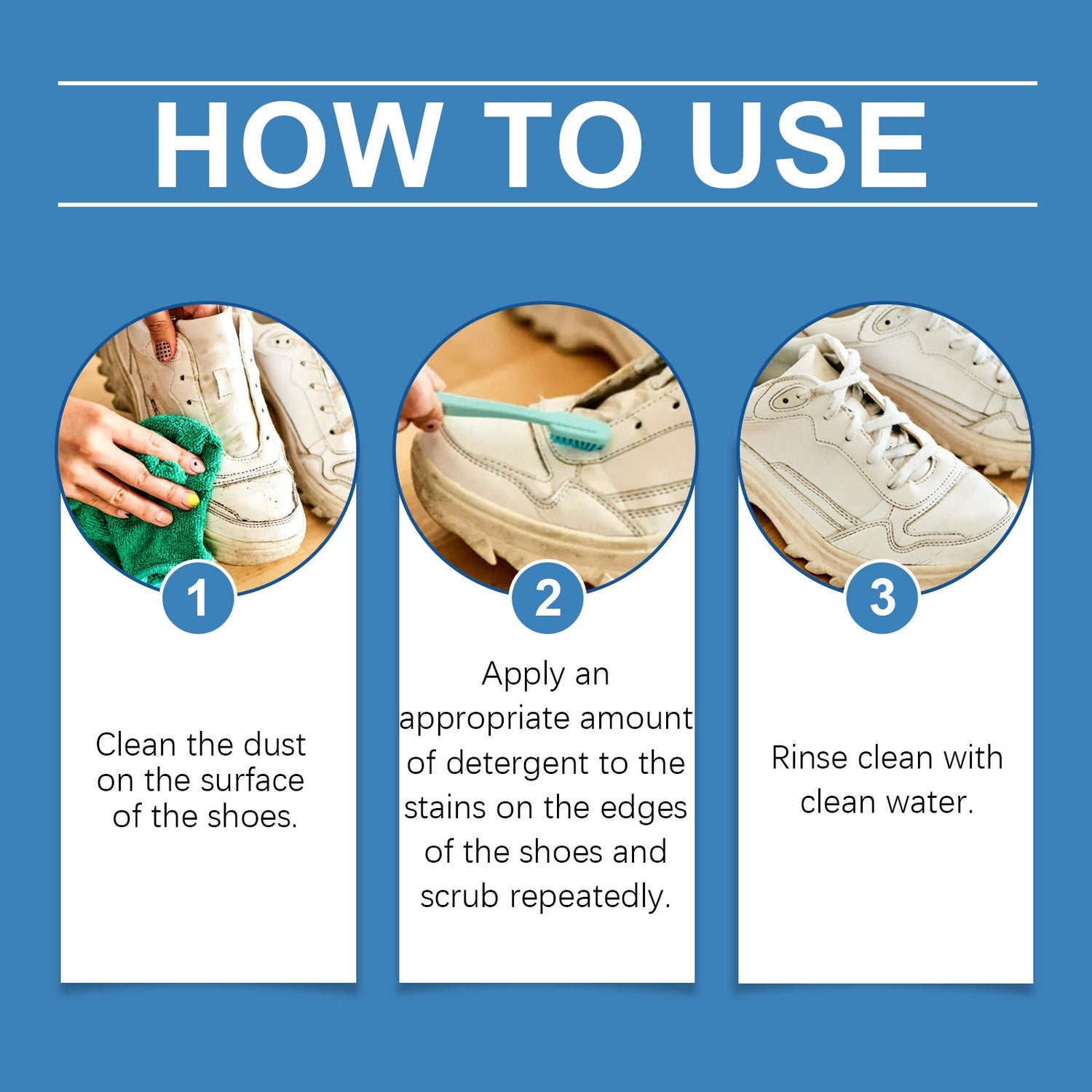 White Shoe Whitening Cleaner
