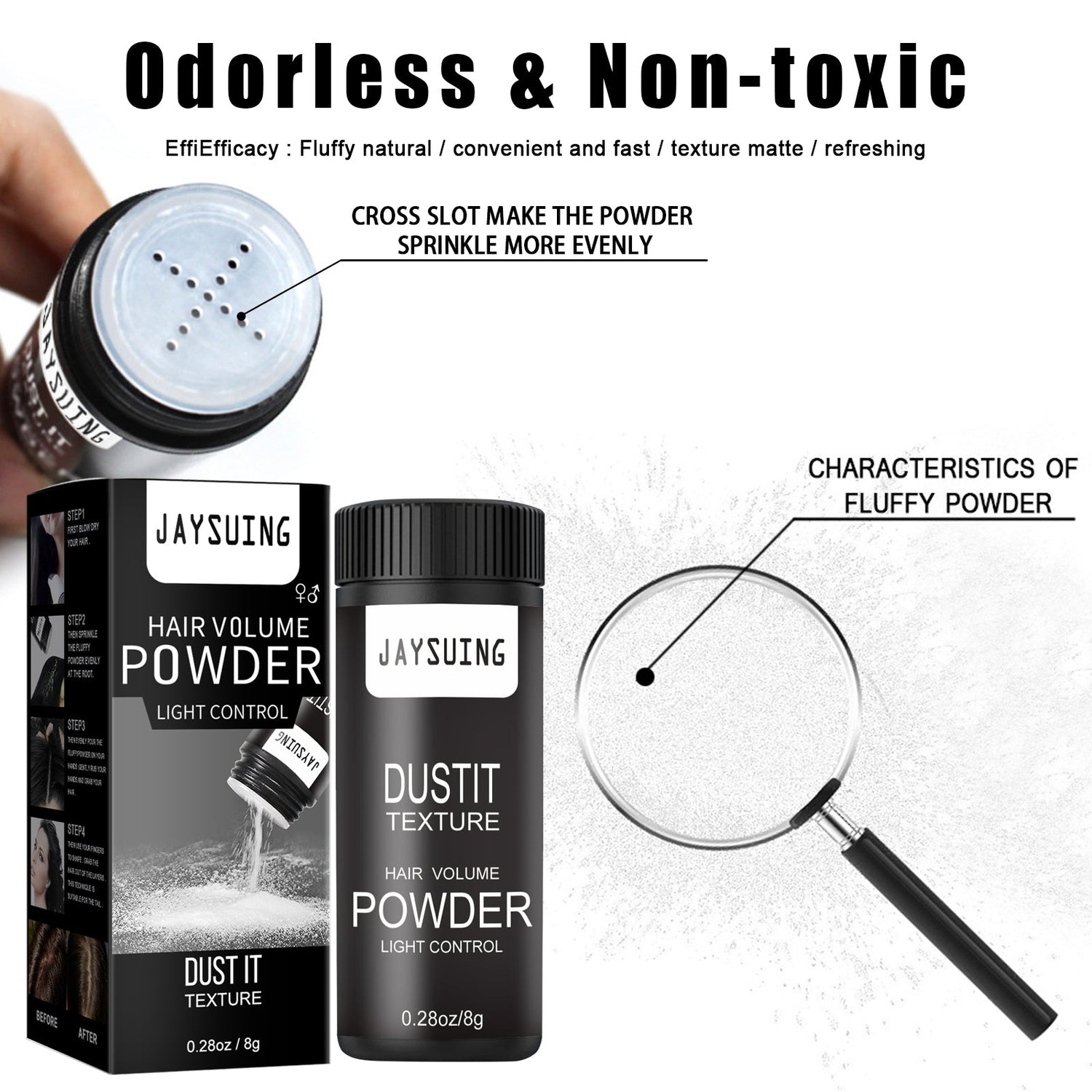 Hair Puff Powder Men&