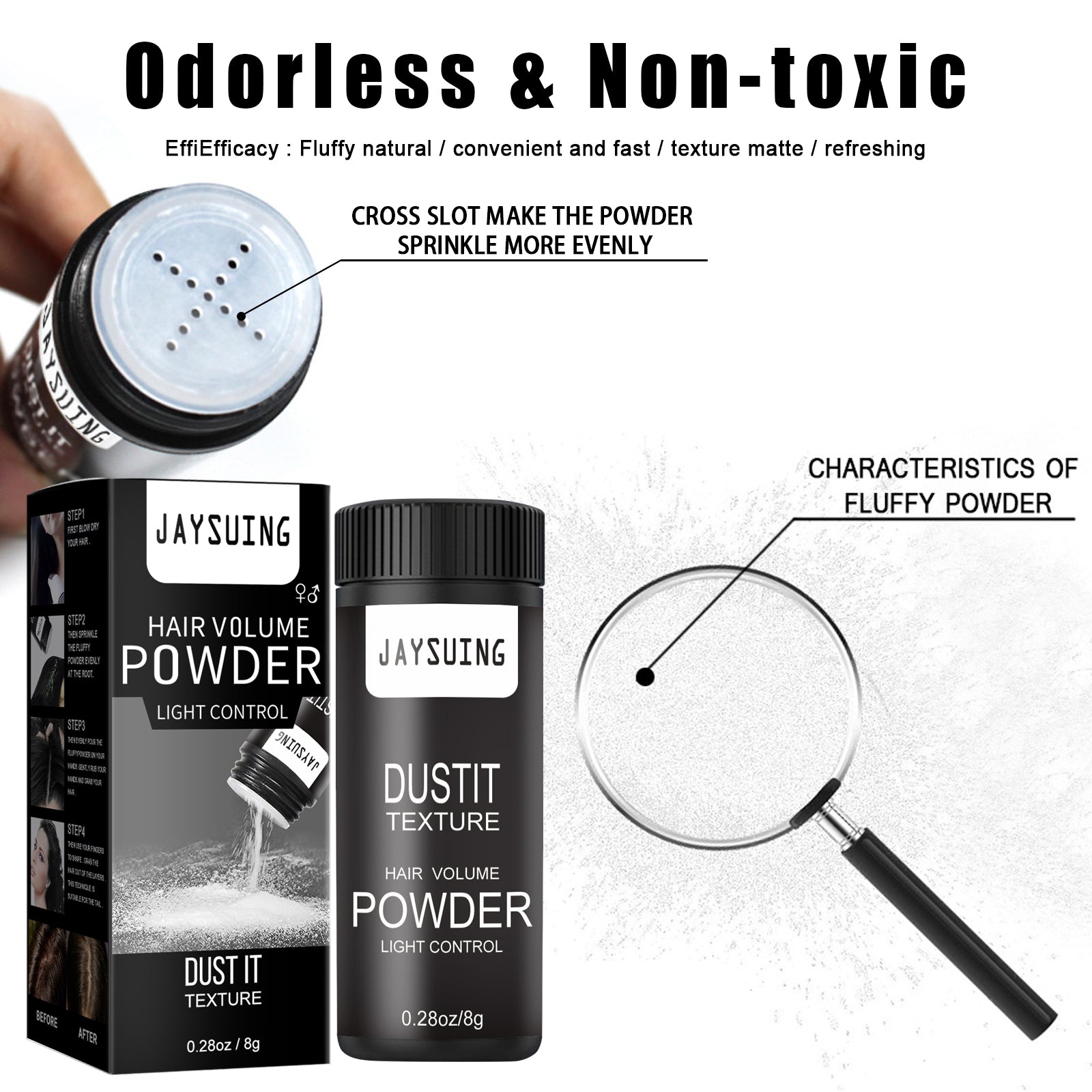 Hair Puff Powder Men&